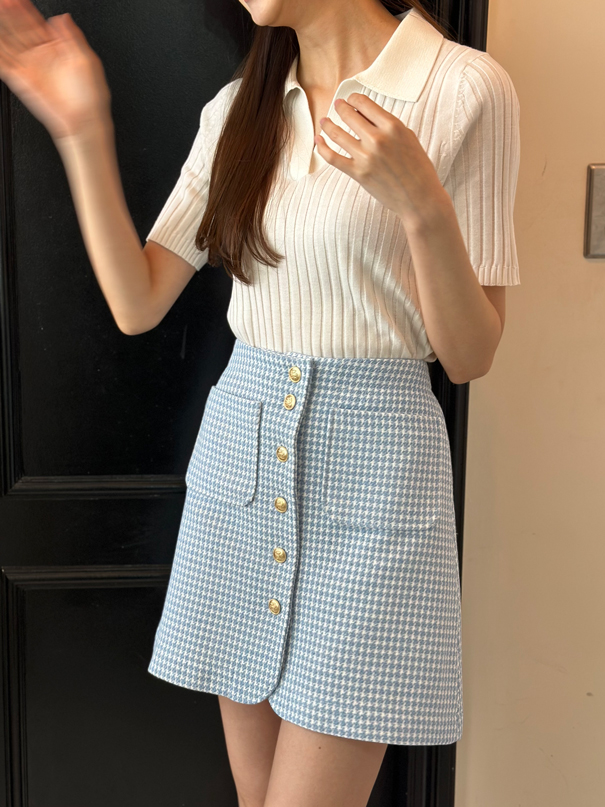 Bianca Summer Tweed Skirt
